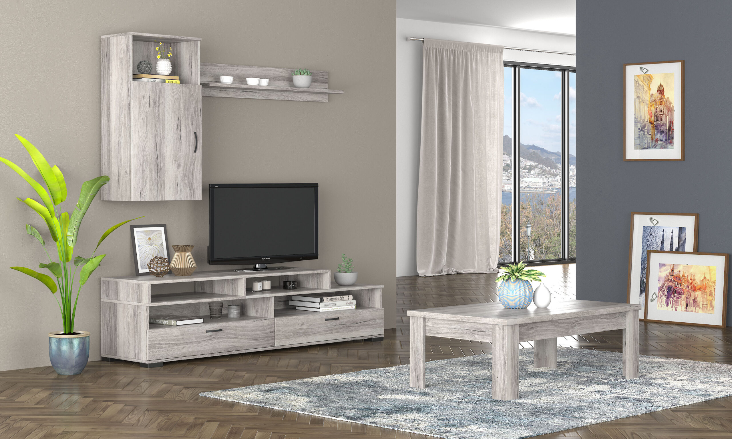 tv composition_No31_staxti Έπιπλο Τηλεόρασης Νο31 - Image 1