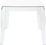 QUEEN CLEAR TRANSP.(Σ4)51Χ51Χ43εκ. ΤΡΑΠΕΖΙ - Image 2