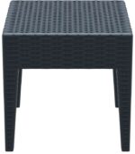 MIAMI DARK GREY ΤΡΑΠΕΖΙ 45Χ45Χ45εκ. ΠΟΛ/ΝΙΟΥ - Image 2