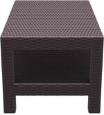 MONACO BROWN ΤΡΑΠΕΖΙ 92Χ57Χ45εκ. ΠΟΛ/ΝΙΟΥ - Image 3