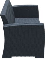 MONACO DARK GREY 2ΘΕΣΙΟΣ ΚΑΝΑΠΕΣ ΠΟΛ/ΝΙΟΥ - Image 2