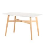 RANDY PLUS 120Χ80Χ75εκ.ΤΡΑΠΕΖΙ ΛΕΥΚΟ