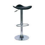 Σκαμπό Μπάρ 2τμχ Bar5 Μαύρο Pvc 44x44x85εκ.