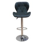 Σκαμπό Μπάρ 2τμχ Bar91 Μαύρο Pu 48x49x109εκ. - Image 2