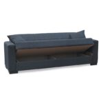 ROVER GREY ΥΦΑΣΜΑ 3ΘΕΣΙΟΣ ΚΑΝΑΠΕΣ/ΚΡΕΒΑΤΙ ΜΕ ΑΠΟΘ.ΧΩΡΟ 210X80εκ. - Image 4