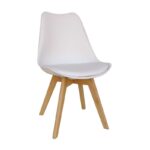 Σετ Τραπεζαρίας Logan Plus White Randy 5τμχ 120Χ80X72εκ. - Image 3