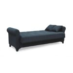 AZUR GREY ΥΦΑΣΜΑ 3ΘΕΣΙΟΣ ΚΑΝΑΠΕΣ/ΚΡΕΒΑΤΙ ΜΕ ΑΠΟΘ.ΧΩΡΟ 210X80εκ. - Image 3