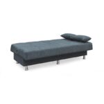 FELINA GREY ΥΦΑΣΜΑ 3ΘΕΣΙΟΣ ΚΑΝΑΠΕΣ/ΚΡΕΒΑΤΙ ΜΕ ΑΠΟΘ.ΧΩΡΟ 182X90εκ. - Image 3