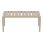 PARIS TAUPE ΤΡΑΠΕΖΙ 90X50X40εκ. ΠΟΛ/ΝΙΟΥ - Image 2