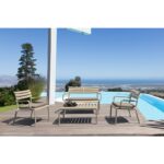 PARIS ΚΑΝΑΠΕΣ TAUPE 116X70X75εκ. ΠΟΛ/ΝΙΟΥ - Image 5