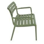 PARIS ΚΑΝΑΠΕΣ OLIVE GREEN 116X70X75εκ. ΠΟΛ/ΝΙΟΥ - Image 3