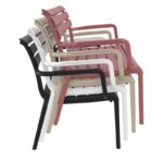 PARIS ΚΑΝΑΠΕΣ MARSALA 116X70X75εκ. ΠΟΛ/ΝΙΟΥ - Image 4