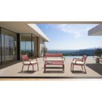 PARIS ΚΑΝΑΠΕΣ MARSALA 116X70X75εκ. ΠΟΛ/ΝΙΟΥ - Image 5