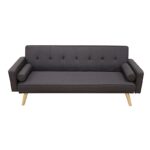 RONY BROWN/GREY ΥΦΑΣΜΑ ΚΑΝΑΠΕΣ-ΚΡΕΒΑΤΙ 179X80εκ. - Image 2