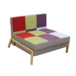 SARA Q PATCHWORK ΥΦΑΣΜΑ ΠΟΛΥΘΡΟΝΑ/ΚΡΕΒΑΤΙ 95Χ96εκ. - Image 3