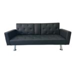 REST/ARMS BLACK PU ΚΑΝΑΠΕΣ-ΚΡΕΒΑΤΙ 188X88εκ. - Image 3