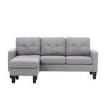 LIANA S GREY ΥΦΑΣΜΑ ΓΩΝΙΑ 185Χ126X84εκ. - Image 2