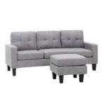 LIANA S GREY ΥΦΑΣΜΑ ΓΩΝΙΑ 185Χ126X84εκ. - Image 3