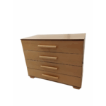 Συρταριέρα με 4 συρτάρια Barbara μελί107cmx53cmx86cm